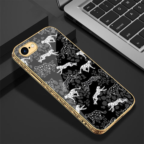 iPhone 8 / 7 Cover - Hustle Series - Premium Electroplated Shutterproof Case Soft Silicon Borders Case