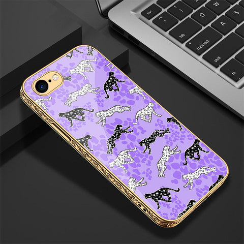 iPhone 8 / 7 Cover - Hustle Series - Premium Electroplated Shutterproof Case Soft Silicon Borders Case