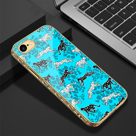 iPhone 8 / 7 Cover - Hustle Series - Premium Electroplated Shutterproof Case Soft Silicon Borders Case