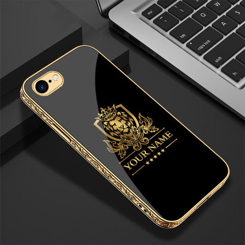 iPhone 8 / 7 Cover - Gold Series - Premium Electroplated Shutterproof Case Soft Silicon Borders Case