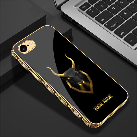 iPhone 8 / 7 Cover - Gold Series - Premium Electroplated Shutterproof Case Soft Silicon Borders Case