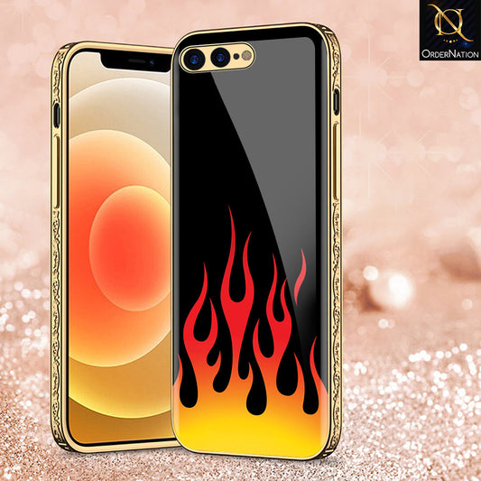 iPhone 8 Plus / 7 Plus Cover - Stellar Series - Premium Electroplated Shutterproof Case Soft Silicon Borders Case