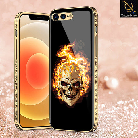iPhone 8 Plus / 7 Plus Cover - Stellar Series - Premium Electroplated Shutterproof Case Soft Silicon Borders Case