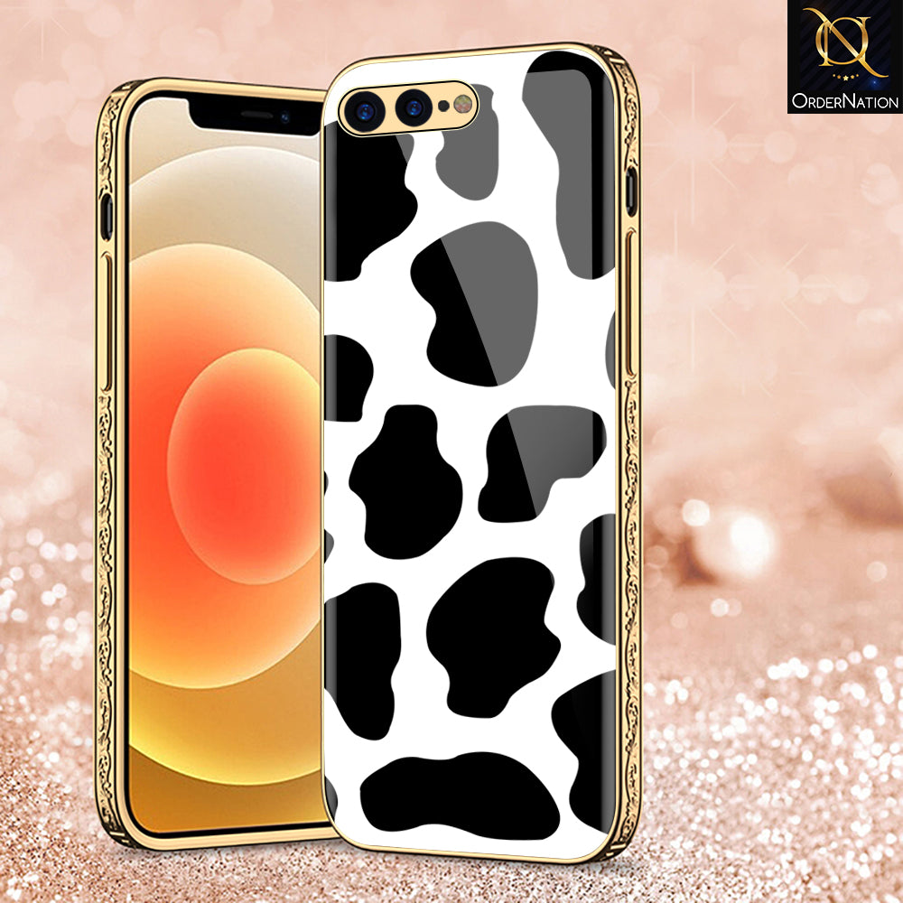 iPhone 8 Plus / 7 Plus Cover - Vanilla Dream Series - Premium Electroplated Shutterproof Case Soft Silicon Borders Case
