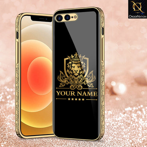 iPhone 8 Plus / 7 Plus Cover - Gold Series - Premium Electroplated Shutterproof Case Soft Silicon Borders Case