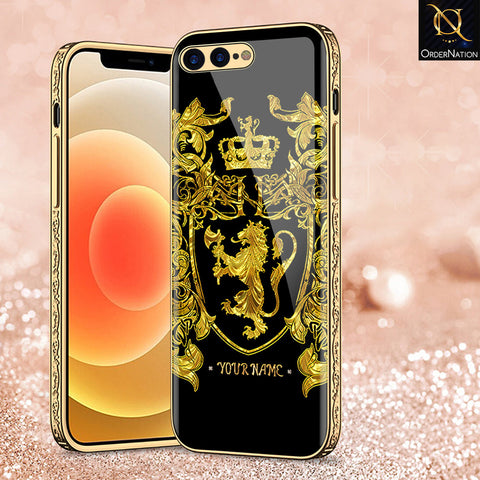 iPhone 8 Plus / 7 Plus Cover - Gold Series - Premium Electroplated Shutterproof Case Soft Silicon Borders Case