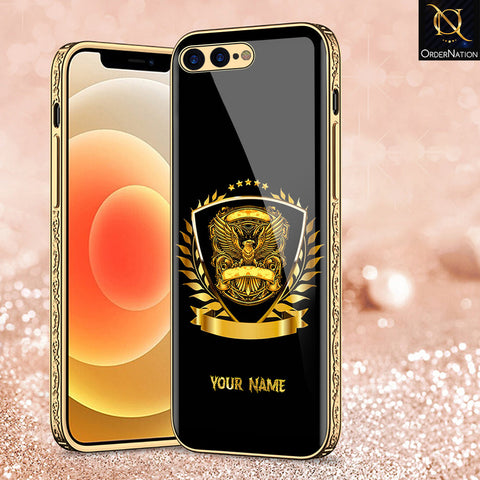iPhone 8 Plus / 7 Plus Cover - Gold Series - Premium Electroplated Shutterproof Case Soft Silicon Borders Case