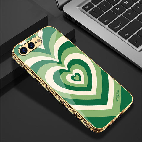 iPhone 8 Plus / 7 Plus Cover - O'Nation Heartbeat Series - Premium Electroplated Shutterproof Case Soft Silicon Borders Case