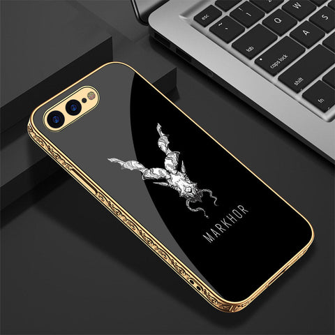 iPhone 8 Plus / 7 Plus Cover - Markhor Series - Premium Electroplated Shutterproof Case Soft Silicon Borders Case