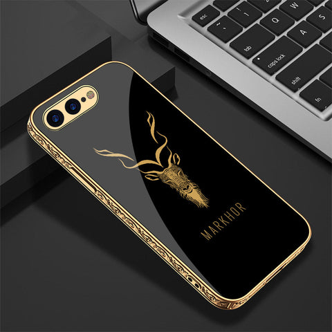 iPhone 8 Plus / 7 Plus Cover - Markhor Series - Premium Electroplated Shutterproof Case Soft Silicon Borders Case
