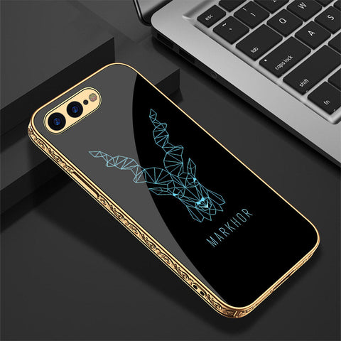 iPhone 8 Plus / 7 Plus Cover - Markhor Series - Premium Electroplated Shutterproof Case Soft Silicon Borders Case