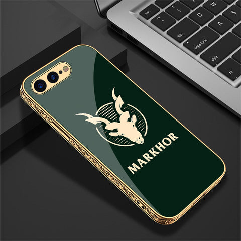iPhone 8 Plus / 7 Plus Cover - Markhor Series - Premium Electroplated Shutterproof Case Soft Silicon Borders Case