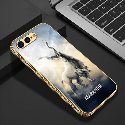 iPhone 8 Plus / 7 Plus Cover - Markhor Series - Premium Electroplated Shutterproof Case Soft Silicon Borders Case