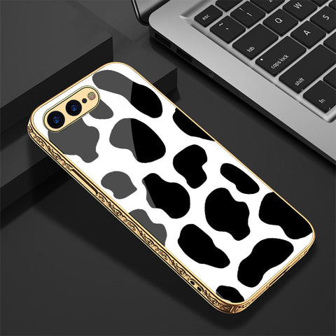 iPhone 8 Plus / 7 Plus Cover - Vanilla Dream Series - Premium Electroplated Shutterproof Case Soft Silicon Borders Case