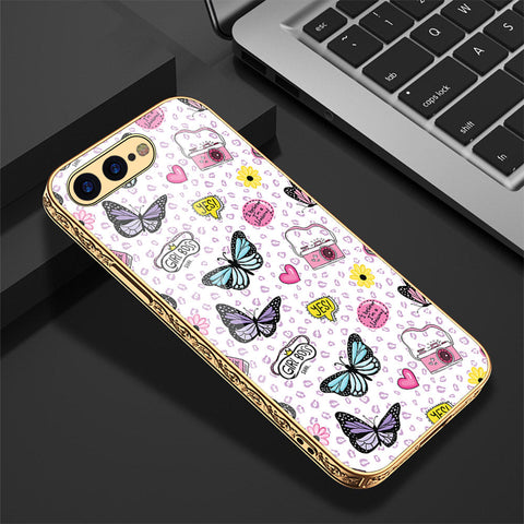 iPhone 8 Plus / 7 Plus Cover - Vanilla Dream Series - Premium Electroplated Shutterproof Case Soft Silicon Borders Case