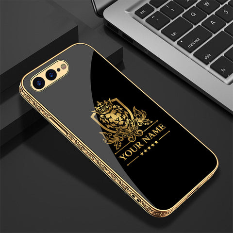iPhone 8 Plus / 7 Plus Cover - Gold Series - Premium Electroplated Shutterproof Case Soft Silicon Borders Case