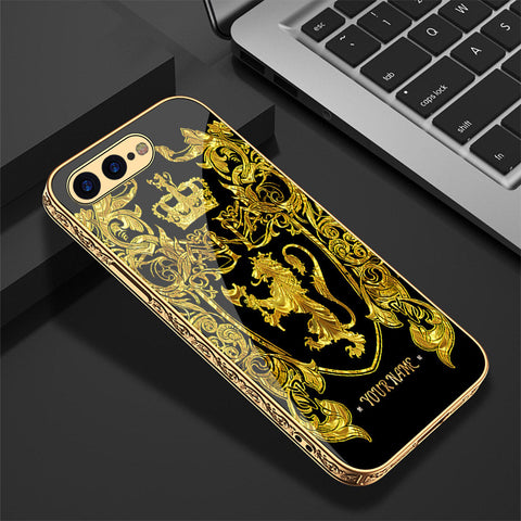 iPhone 8 Plus / 7 Plus Cover - Gold Series - Premium Electroplated Shutterproof Case Soft Silicon Borders Case
