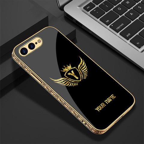 iPhone 8 Plus / 7 Plus Cover - Gold Series - Premium Electroplated Shutterproof Case Soft Silicon Borders Case