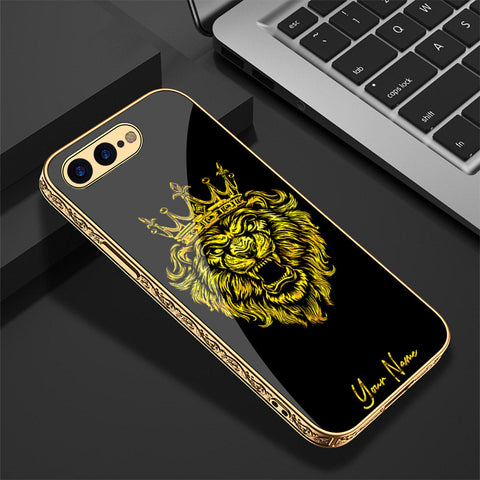 iPhone 8 Plus / 7 Plus Cover - Gold Series - Premium Electroplated Shutterproof Case Soft Silicon Borders Case