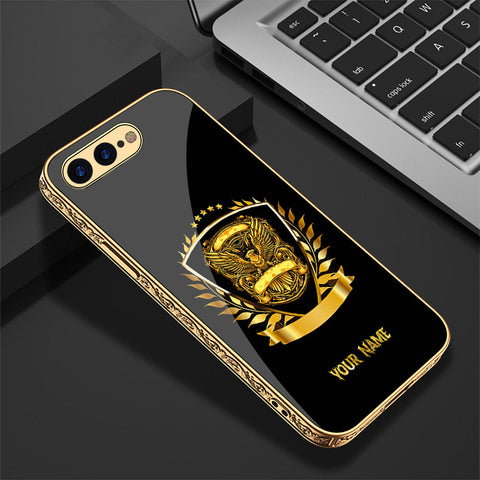 iPhone 8 Plus / 7 Plus Cover - Gold Series - Premium Electroplated Shutterproof Case Soft Silicon Borders Case