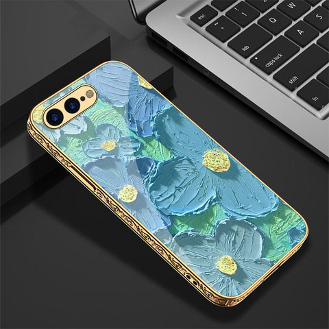 iPhone 8 Plus / 7 Plus Cover - Floral Series - Premium Electroplated Shutterproof Case Soft Silicon Borders Case
