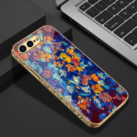 iPhone 8 Plus / 7 Plus Cover - Floral Series 2 - Premium Electroplated Shutterproof Case Soft Silicon Borders Case