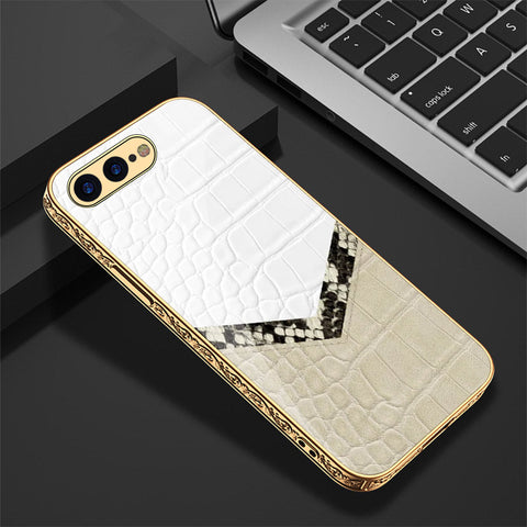 iPhone 8 Plus / 7 Plus Cover - Printed Skins Series - Premium Electroplated Shutterproof Case Soft Silicon Borders Case