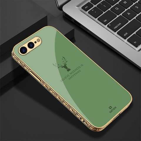 iPhone 8 Plus / 7 Plus Cover - Nice Series - Premium Electroplated Shutterproof Case Soft Silicon Borders Case