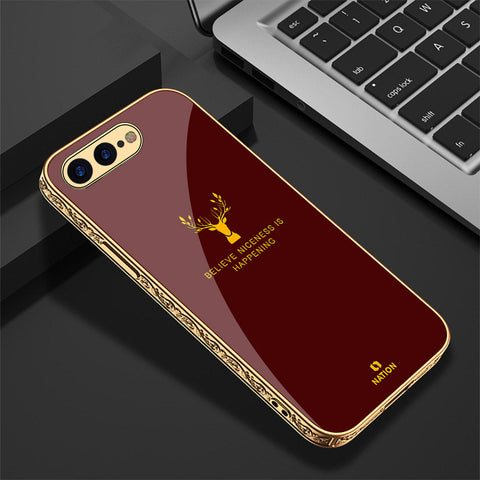 iPhone 8 Plus / 7 Plus Cover - Nice Series - Premium Electroplated Shutterproof Case Soft Silicon Borders Case