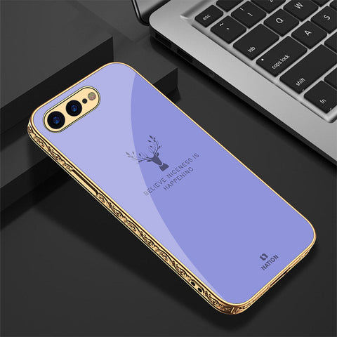 iPhone 8 Plus / 7 Plus Cover - Nice Series - Premium Electroplated Shutterproof Case Soft Silicon Borders Case