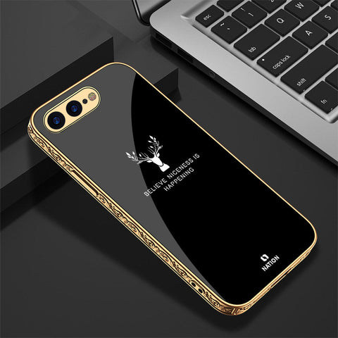 iPhone 8 Plus / 7 Plus Cover - Nice Series - Premium Electroplated Shutterproof Case Soft Silicon Borders Case