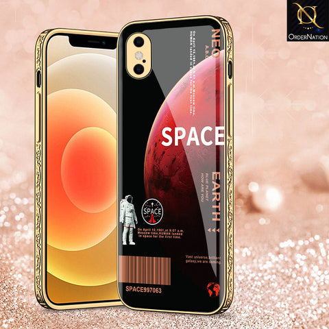 iPhone XS / X Cover - Limitless Series - Premium Electroplated Shutterproof Case Soft Silicon Borders Case