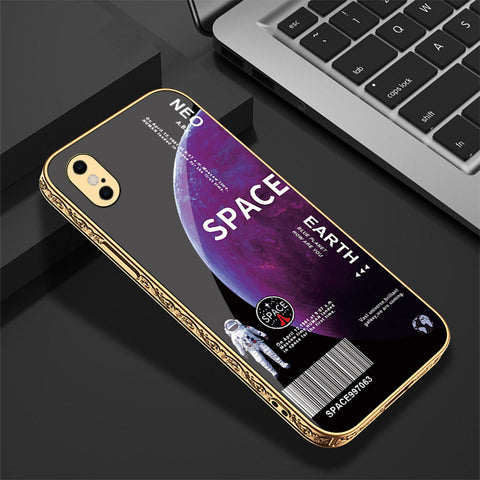 iPhone XS / X Cover - Limitless Series - Premium Electroplated Shutterproof Case Soft Silicon Borders Case