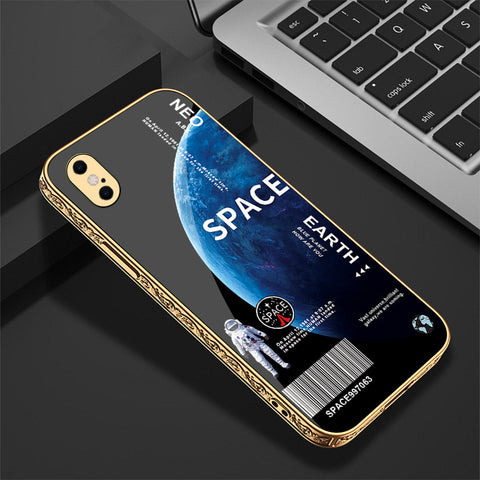 iPhone XS / X Cover - Limitless Series - Premium Electroplated Shutterproof Case Soft Silicon Borders Case