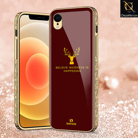 iPhone XR Cover - Nice Series - Premium Electroplated Shutterproof Case Soft Silicon Borders Case