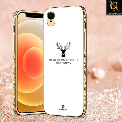iPhone XR Cover - Nice Series - Premium Electroplated Shutterproof Case Soft Silicon Borders Case