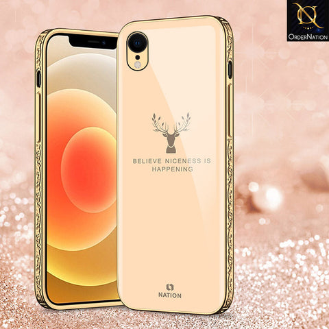 iPhone XR Cover - Nice Series - Premium Electroplated Shutterproof Case Soft Silicon Borders Case