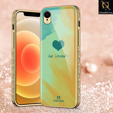 iPhone XR Cover - Onation Heart Series - Premium Electroplated Shutterproof Case Soft Silicon Borders Case