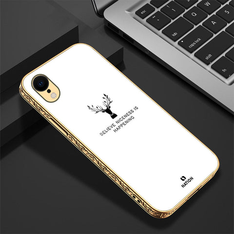 iPhone XR Cover - Nice Series - Premium Electroplated Shutterproof Case Soft Silicon Borders Case