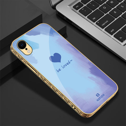 iPhone XR Cover - Onation Heart Series - Premium Electroplated Shutterproof Case Soft Silicon Borders Case