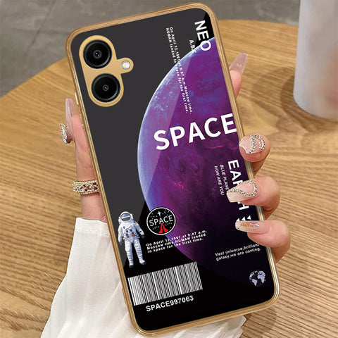 Samsung Galaxy A06 - Limitless Series - HQ Premium Shine Durable Golden Electroplate Case