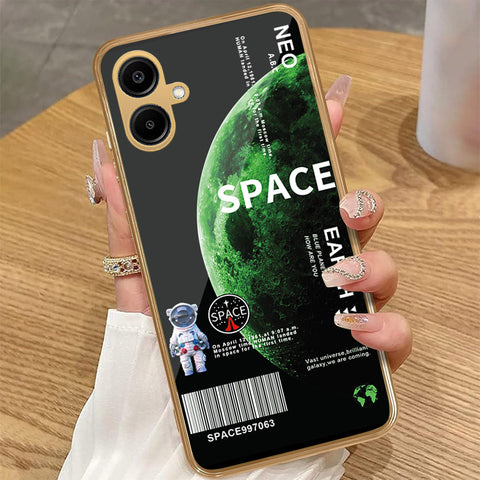 Samsung Galaxy A06 - Limitless Series - HQ Premium Shine Durable Golden Electroplate Case