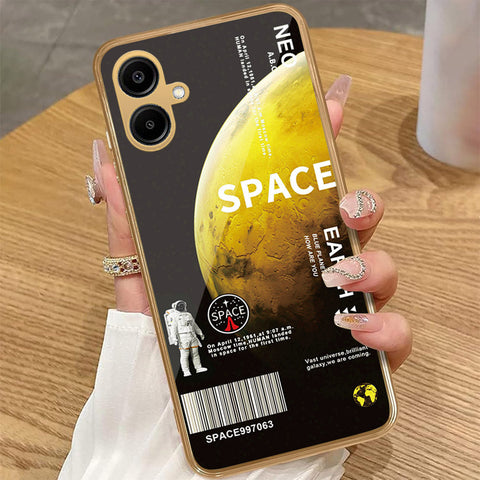 Samsung Galaxy A06 - Limitless Series - HQ Premium Shine Durable Golden Electroplate Case