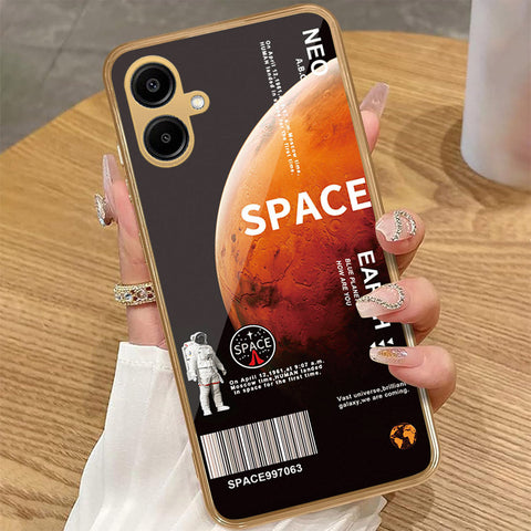 Samsung Galaxy A06 - Limitless Series - HQ Premium Shine Durable Golden Electroplate Case