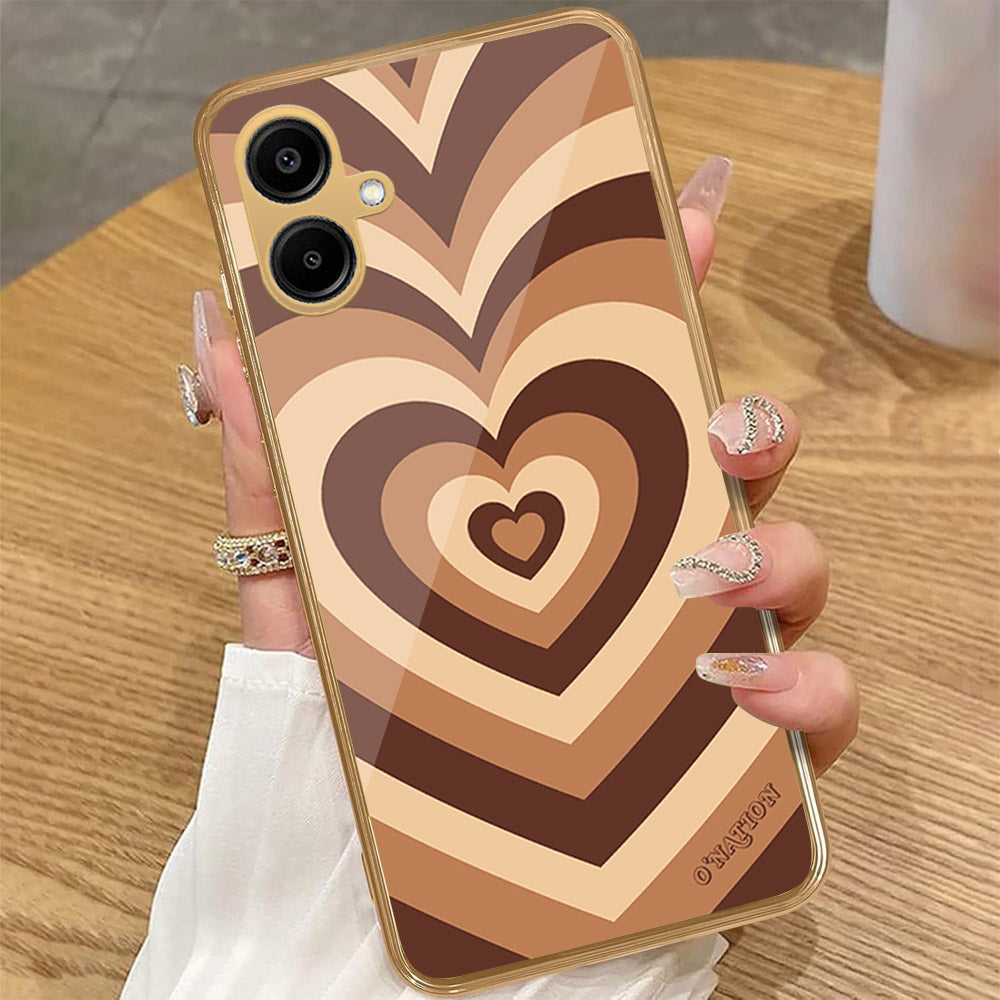 Samsung Galaxy A06 - O'Nation Heartbeat Series - HQ Premium Shine Durable Golden Electroplate Case