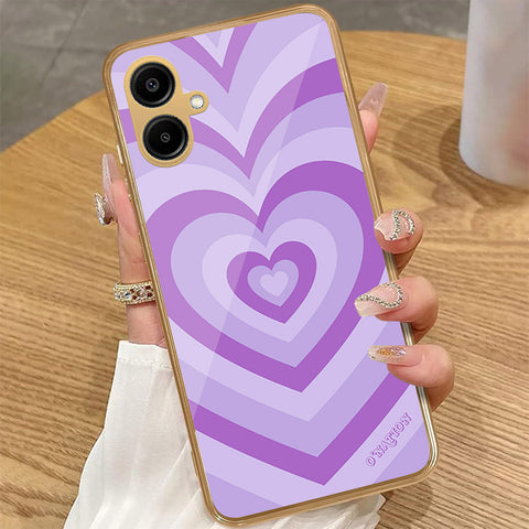 Samsung Galaxy A06 - O'Nation Heartbeat Series - HQ Premium Shine Durable Golden Electroplate Case