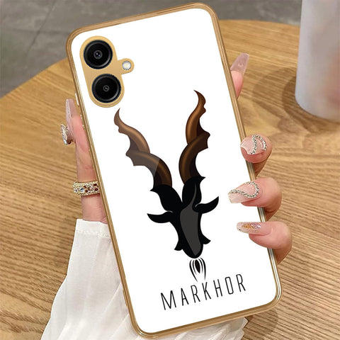 Samsung Galaxy A06 - Markhor Series - HQ Premium Shine Durable Golden Electroplate Case