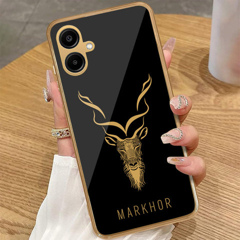 Samsung Galaxy A06 - Markhor Series - HQ Premium Shine Durable Golden Electroplate Case