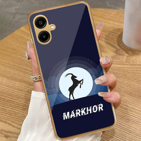 Samsung Galaxy A06 - Markhor Series - HQ Premium Shine Durable Golden Electroplate Case