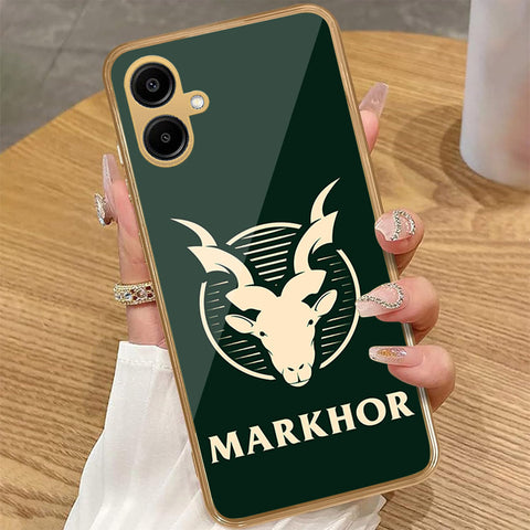 Samsung Galaxy A06 - Markhor Series - HQ Premium Shine Durable Golden Electroplate Case
